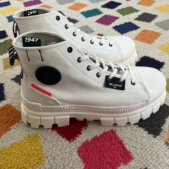 Palladium Revolt Hi Tx Platform Sneakers - Picture 4 of 7